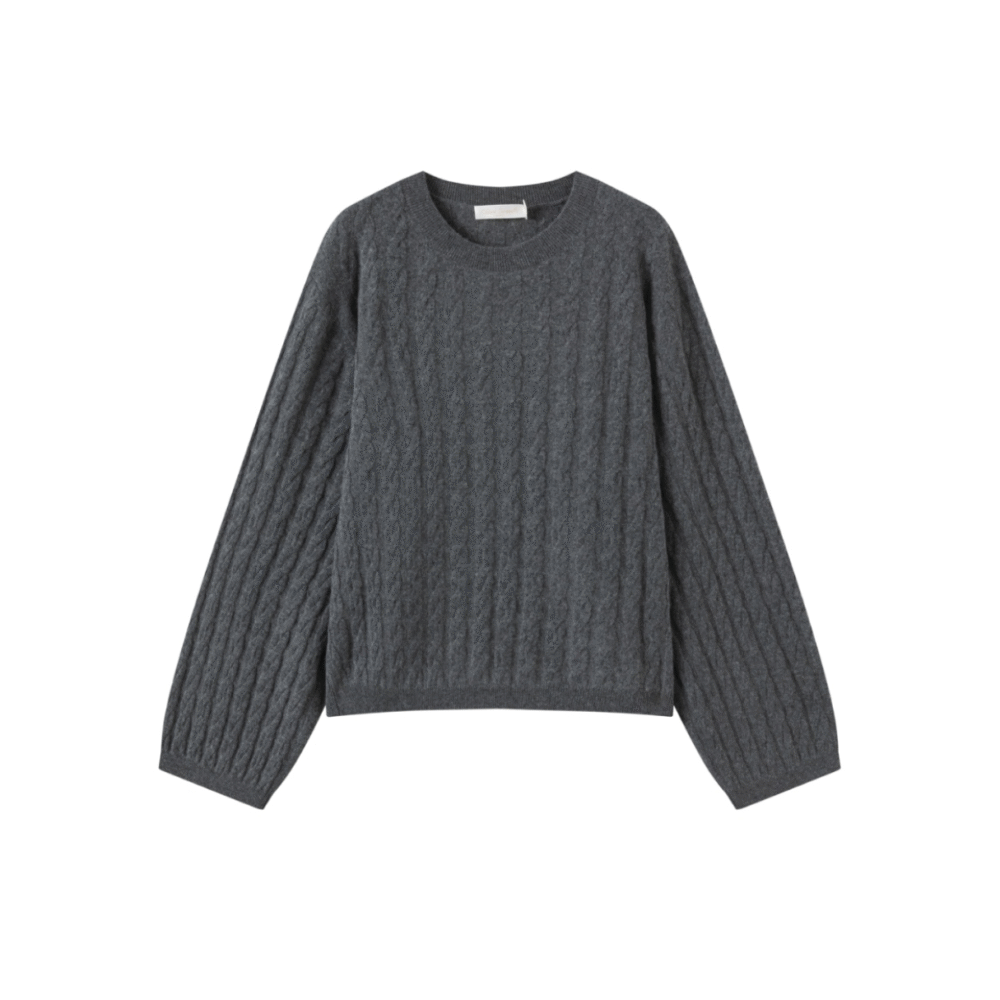 MAGLIA OVERSIZE IN CASHMERE E LANA
